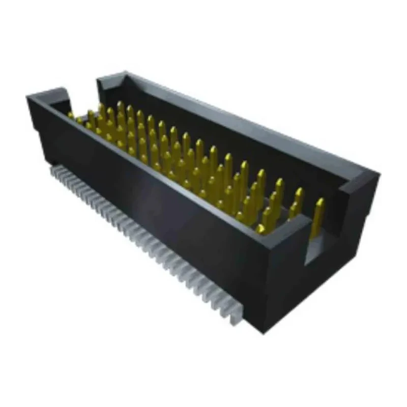 Samtec TOLC Series Straight Surface PCB Header, 140 Contacts, 1.27 mm Pitch, 4 Row, Shrouded TOLC-135-02-L-Q-LC