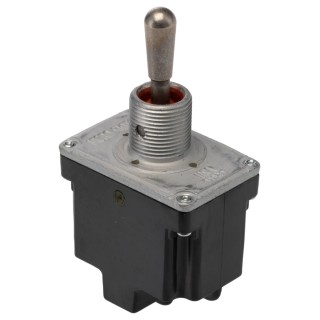 Honeywell Technologies Toggle Switch, Bushing Mount, On-Off-On, DPDT, Screw Terminal, 277 V ac 2TL1-7