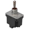 Honeywell Technologies Toggle Switch, Bushing Mount, On-Off-On, DPDT, Screw Terminal, 277 V ac 2TL1-7