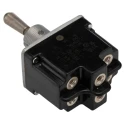Honeywell Technologies Toggle Switch, Bushing Mount, On-Off-On, DPDT, Screw Terminal, 277 V ac 2TL1-7