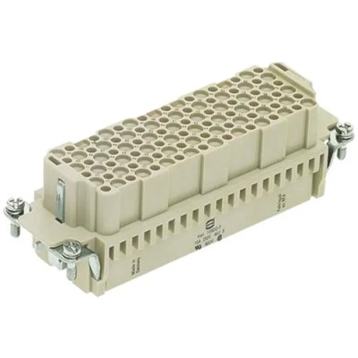 HARTING Heavy Duty Power Connector Insert, Female, 10A, 250V, 108 Contacts, HAN DD Series 09161083111