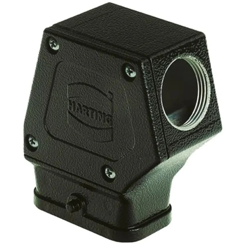 HARTING Han-Compact Range Heavy Duty Power Connector Hood, Die Cast Zinc, IP65, M25 Thread Size 19120080526