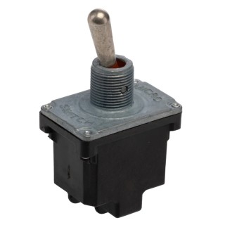 Honeywell Technologies Toggle Switch, Bushing Mount, On-Off, DPST, Screw Terminal, 277V AC 2NT1-2