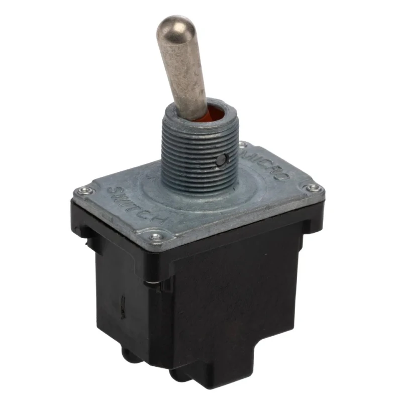 Honeywell Technologies Toggle Switch, Bushing Mount, On-Off, DPST, Screw Terminal, 277V AC 2NT1-2