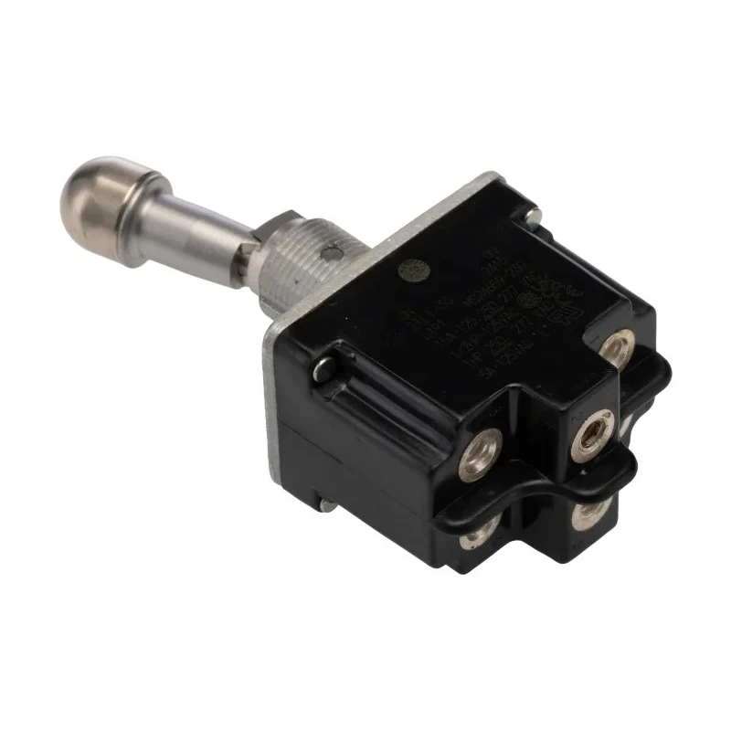 Honeywell Technologies Toggle Switch, Bushing Mount, On-On, DPDT, Screw Terminal, 28 V dc, 277 V ac 2TL1-3G
