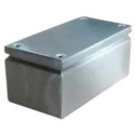 RS PRO TLX Series Unpainted Stainless Steel Terminal Box IP66 IECEx 300 mm x 200 mm x 80 mm 842-8302