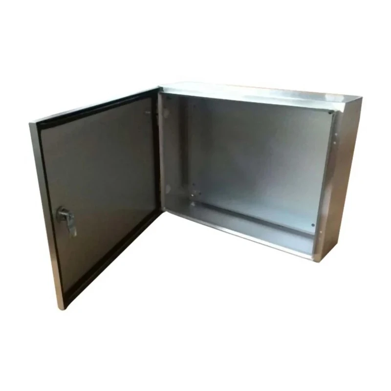 RS PRO 304 Stainless Steel Wall Box IP66 Rated 500 mm x 500 mm x 200 mm IP66