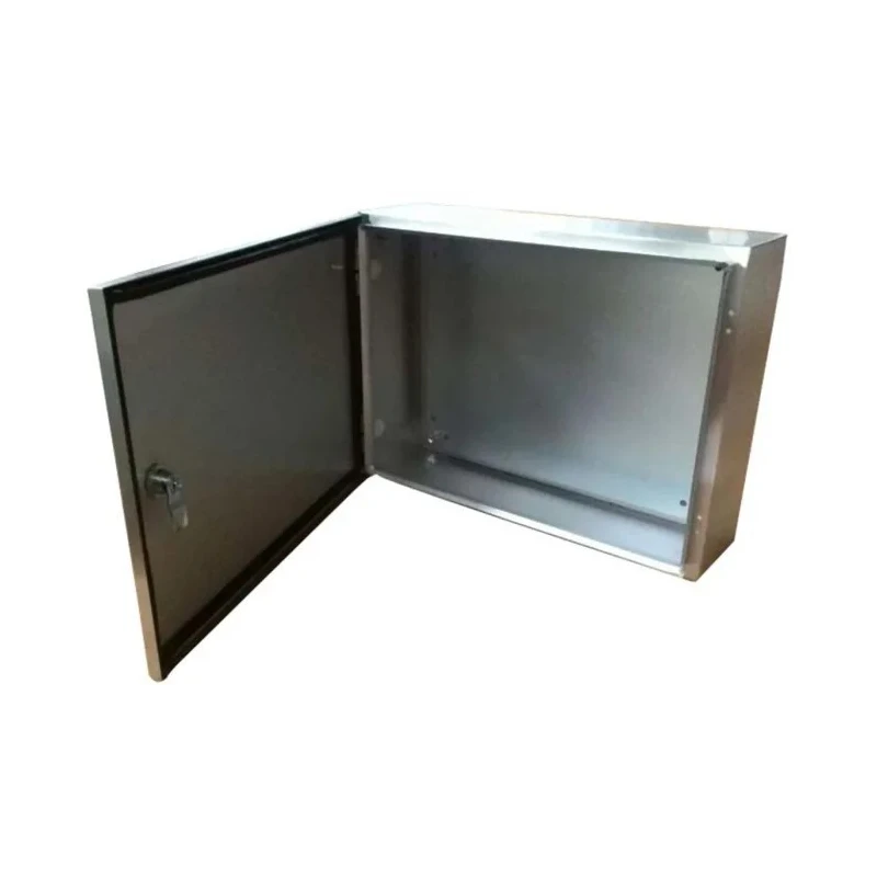 RS PRO 304 Stainless Steel Wall Box, IP66 Rated, 600 mm x 400 mm x 200 mm, Single Lock System IP66