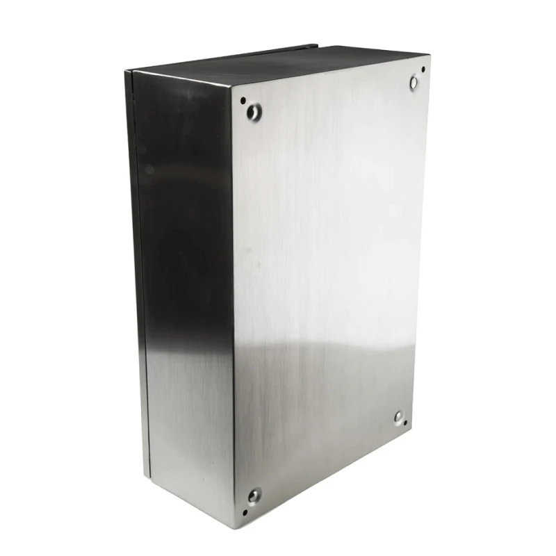 RS PRO 304 Stainless Steel Wall Box, IP66 Rated, 500 mm x 400 mm x 250 mm IP66