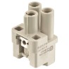 HARTING Heavy Duty Power Connector Insert 40A 0912 Series Female 2 Contacts 400V 09120023151