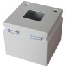 RS PRO TBS Series Grey Steel Junction Box IP65 IECEx 150 mm x 150 mm x 120 mm IP65