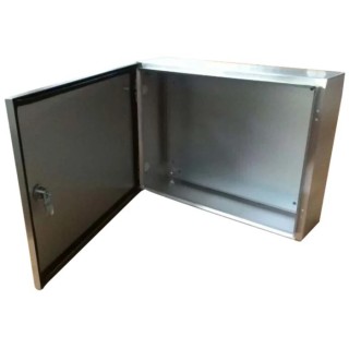 RS PRO 304 Stainless Steel Wall Box, IP66 Protection, 720 mm x 720 mm x 240 mm, Double Lock System IP66