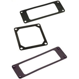 HARTING Gasket 0914 Series 4 Way Female Accessory for 3 Module Connector Nitrile Rubber (NBR) Germany 09140009940