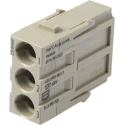 HARTING Heavy Duty Power Connector Module 40A 690V 3 Contacts Male Series 0914 09140032601