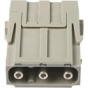 HARTING Heavy Duty Power Connector Module 40A 690V 3 Contacts Male Series 0914 09140032601