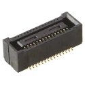 Hirose DF40 Series Straight Surface PCB Socket 30-Contact 2 Row 0.4 mm Pitch Solder 