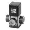 SMC Pneumatic Solenoid Valve 2/2 NC Pneumatic NPT 1/4 in Port Size Single Solenoid Base Mount LVA200-02N-C