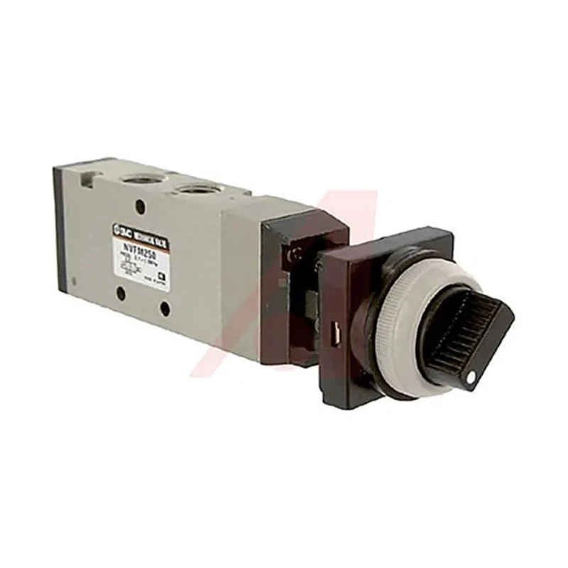 SMC Twist Selector Pneumatic Manual Control Valve VZM400 Series, 1/8 in NPT Port, 4/2 Valve Function, Model NVZM450-N01-34B