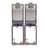 HARTING Mounting Frame Accessory Grey Die Cast Zinc 3950 Series RJ45 RJ45