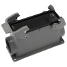 HARTING Heavy Duty Power Connector Housing Han B Range 24B Surface Mount Die Cast Aluminium IP65 19300240273