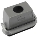 HARTING Han B Range Heavy Duty Power Connector Hood, Die Cast Aluminium Body, IP65, M32 Thread Size, 1 Lever 19300160757