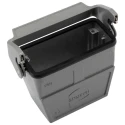 HARTING Han B Range Heavy Duty Power Connector Hood, Die Cast Aluminium Body, IP65, M32 Thread Size, 1 Lever 19300160757