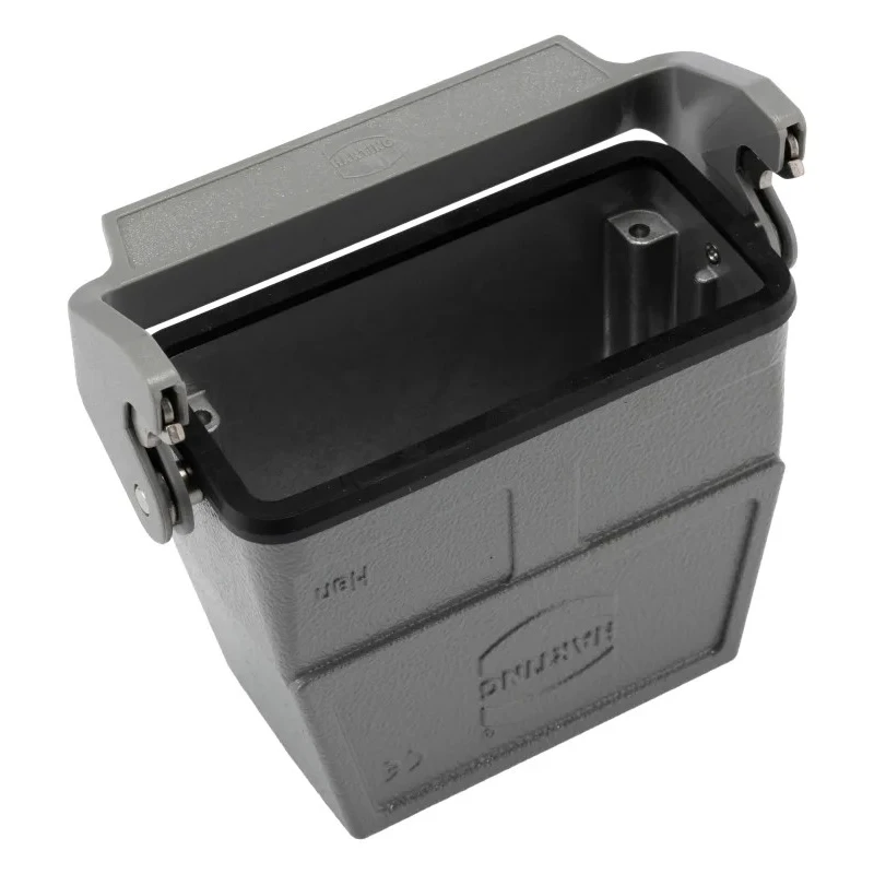 HARTING Han B Range Heavy Duty Power Connector Hood, Die Cast Aluminium Body, IP65, M32 Thread Size, 1 Lever 19300160757