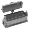 HARTING Han B Range Heavy Duty Power Connector Housing 1 Lever Surface Mount Die Cast Aluminium IP65 24B 19300242296