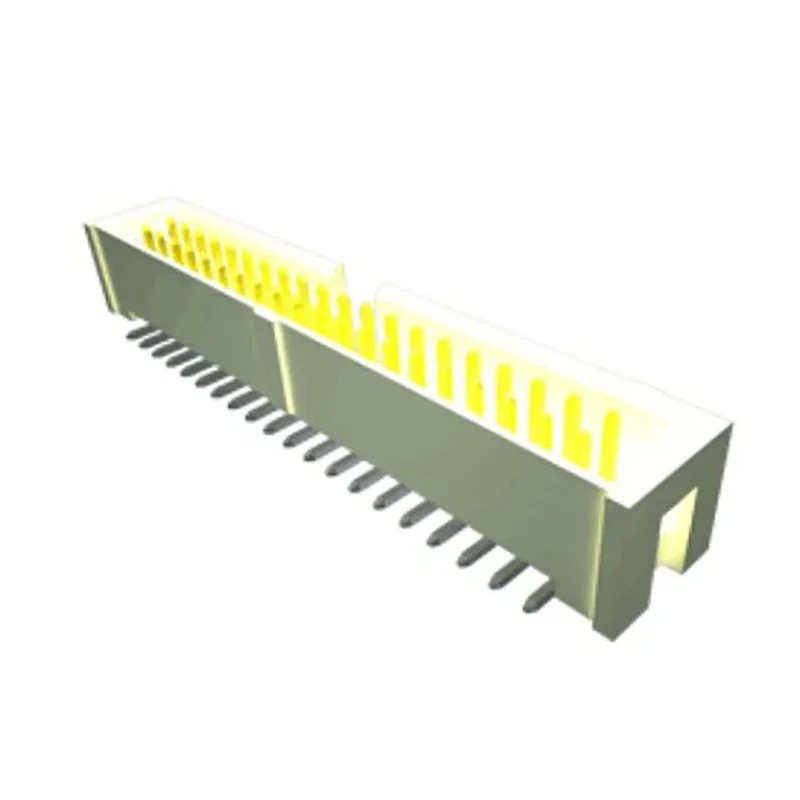 Samtec HTST Series Right Angle Surface PCB Header, 40 Contacts, 2.54 mm Pitch, 2 Row, Shrouded HTST-120-01-L-DV-P-TR