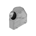 HARTING 1930 Range Heavy Duty Power Connector Hood Double Lever Die Cast Aluminium Body IP65 30° Cable Entry M50 19300240529