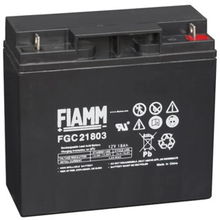 Fiamm 12 V Sealed Lead Acid Battery 18 Ah AGM 77mm x 160mm Weight 5.4 kg FGC21803