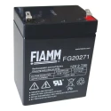 Fiamm 12 V 2.7 Ah AGM Sealed Lead Acid Battery with Faston F1 Terminals FG20271