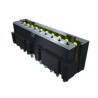 Samtec Right Angle Through Hole Shrouded PCB Header 40 Contacts 2 mm Pitch 3.2A Current LS2-120-01-L-D-RA1