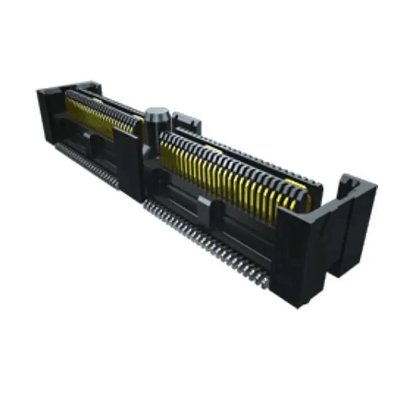 Samtec QFS Series Right Angle Surface PCB Socket 104-Contact 2 Row 0.64 mm Pitch 300V QFS-052-01-SL-D-RA