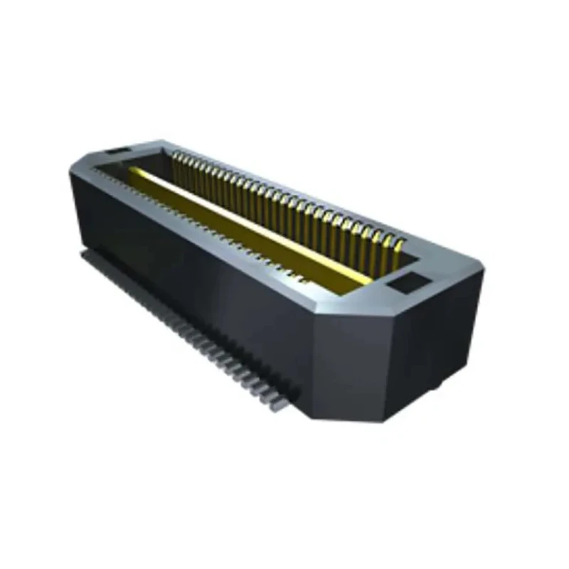 Samtec QTH Series Right Angle Surface PCB Header 120 Contacts 0.5 mm Pitch 2 Row Shrouded QTH-060-04-L-D-A-K
