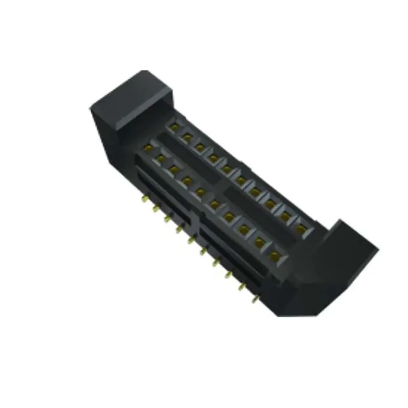 Samtec SEM Series Straight Surface PCB Socket, 20-Contact, 3 Row, 0.8 mm Pitch, 2.6A Current, 330V SEM-110-02-03.0-H-D-WT