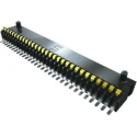 Samtec Right Angle Surface PCB Header 10 Contacts 1.27 mm Pitch Shrouded 155V 2.5A SIBF-10-F-S-AD