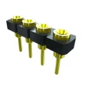 Samtec Straight Through Hole PCB Socket 5-Contact 1 Row 2.54 mm Pitch Solder SL-105-G-11