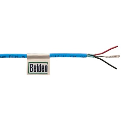Belden 1503A Series 1 Screened Audio Cable, 1 Pair, 304 m Length, Stranded Copper Conductor, Blue Jacket 1503A 006U1000