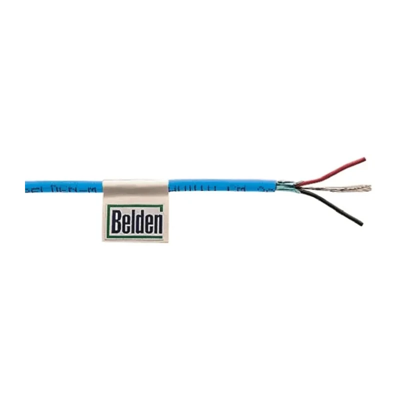 Belden 1503A Series 1 Screened Audio Cable, 1 Pair, 304 m Length, Stranded Copper Conductor, Blue Jacket 1503A 006U1000