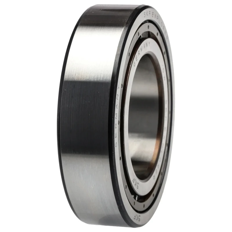 SKF Cylindrical Roller Bearing , 40 mm Inside Diameter, 80 mm Outside Diameter, 18 mm Race Width, Non-Metallic NU 208 ECP/C3