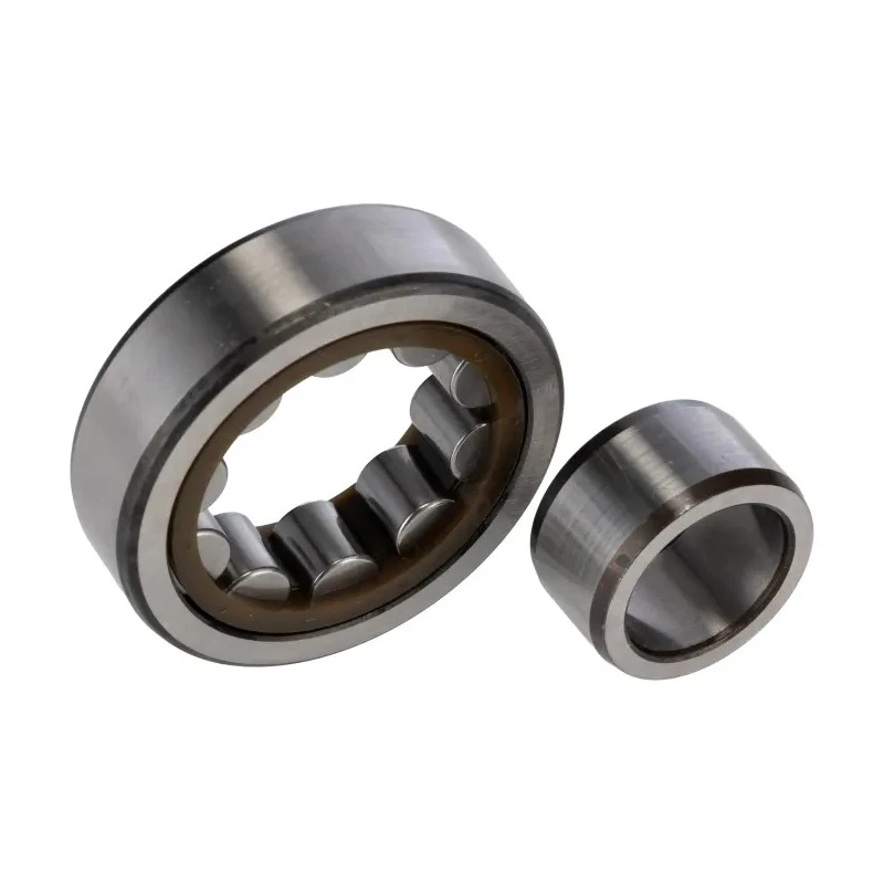 SKF Cylindrical Roller Bearing , 20 mm Inside Diameter, 52 mm Outside Diameter, Shielded, Non-Metallic Cage NU 304 ECP
