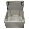 RS PRO RJ Series Die Cast Aluminium Enclosure IP66 Grey Lid 110 mm Height, 230 mm Width, 330 mm Length 846-3014