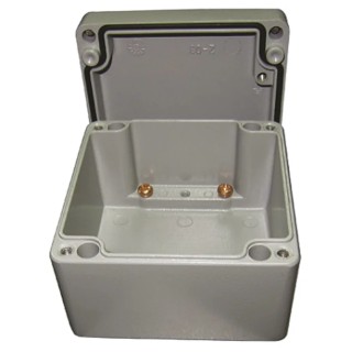 RS PRO RJ Series Die Cast Aluminium Enclosure IP66 Grey Lid 180 mm x 600 mm x 310 mm 846-3036