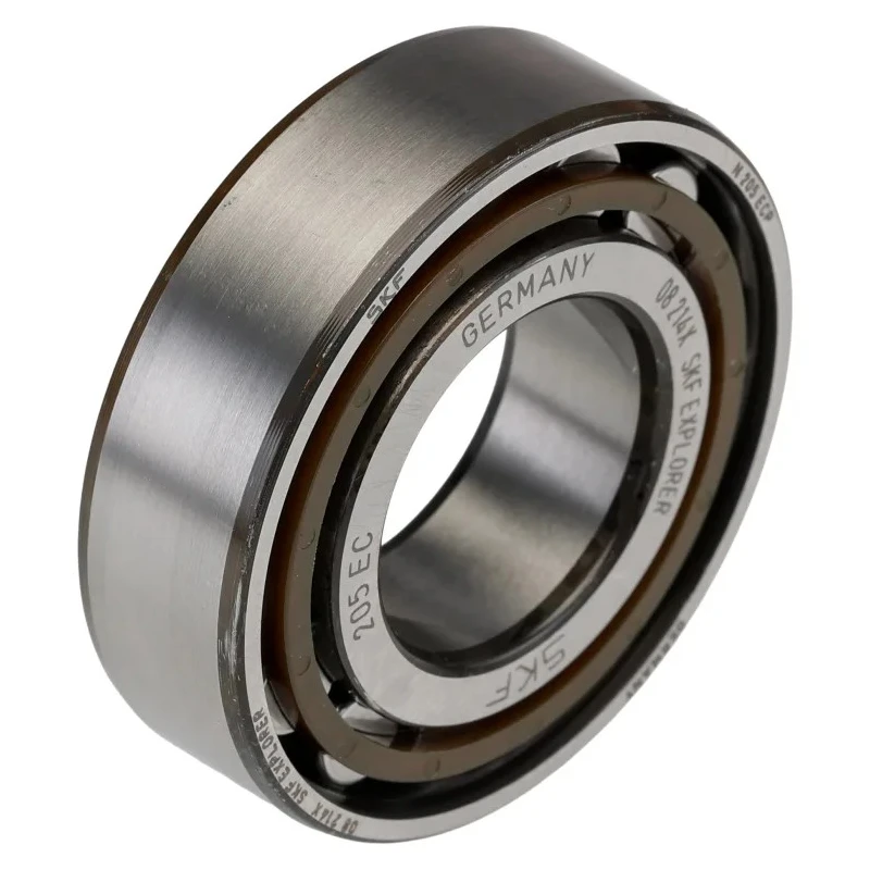SKF Cylindrical Roller Bearing 25 mm Inside Diameter 52 mm Outside Diameter Shielded N 205 ECP