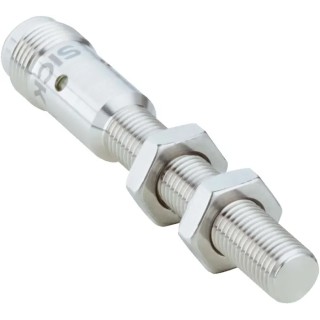 SICK Threaded Barrel Inductive Proximity Sensor, M8 x 1, PNP Output, 30 V dc, 200mA, IP68 IP69K, Stainless IMI08-02BPSNC0S