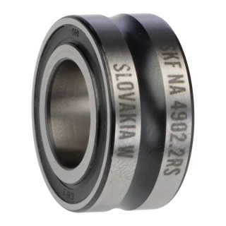 SKF Cylindrical Roller Bearing 15 mm ID 28 mm OD Shielded Sheet Metal Cage Steel Rollers NA 4902.2RS