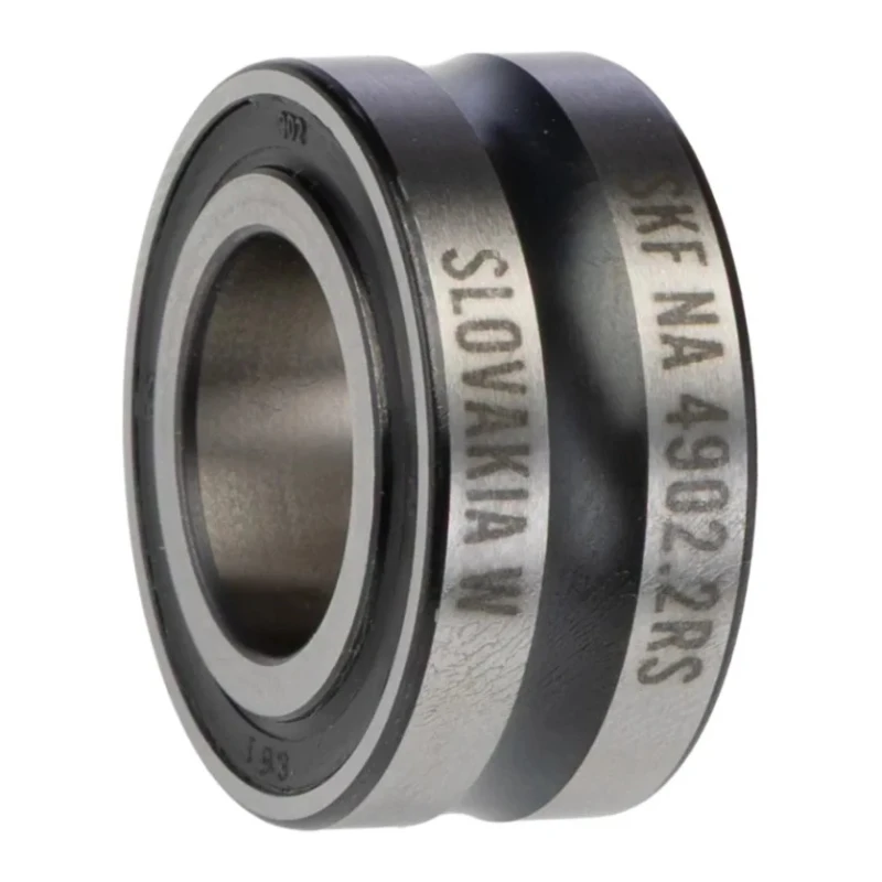 SKF Cylindrical Roller Bearing 15 mm ID 28 mm OD Shielded Sheet Metal Cage Steel Rollers NA 4902.2RS