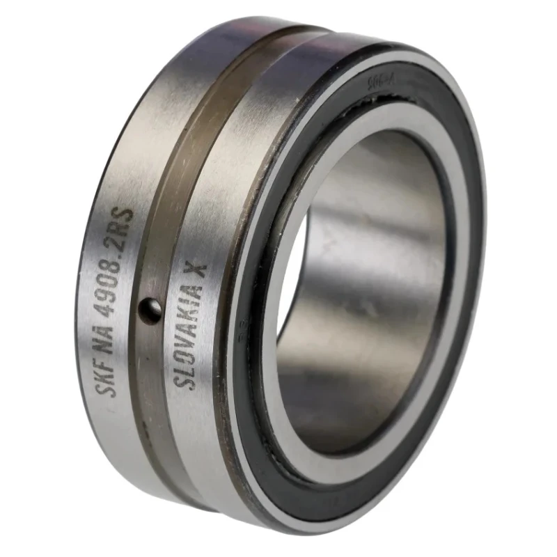 SKF Cylindrical Roller Bearing 40 mm ID, 62 mm OD, Sheet Metal Cage, Open End Type NA 4908.2RS