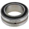 SKF Cylindrical Roller Bearing 40 mm ID, 62 mm OD, Sheet Metal Cage, Open End Type NA 4908.2RS